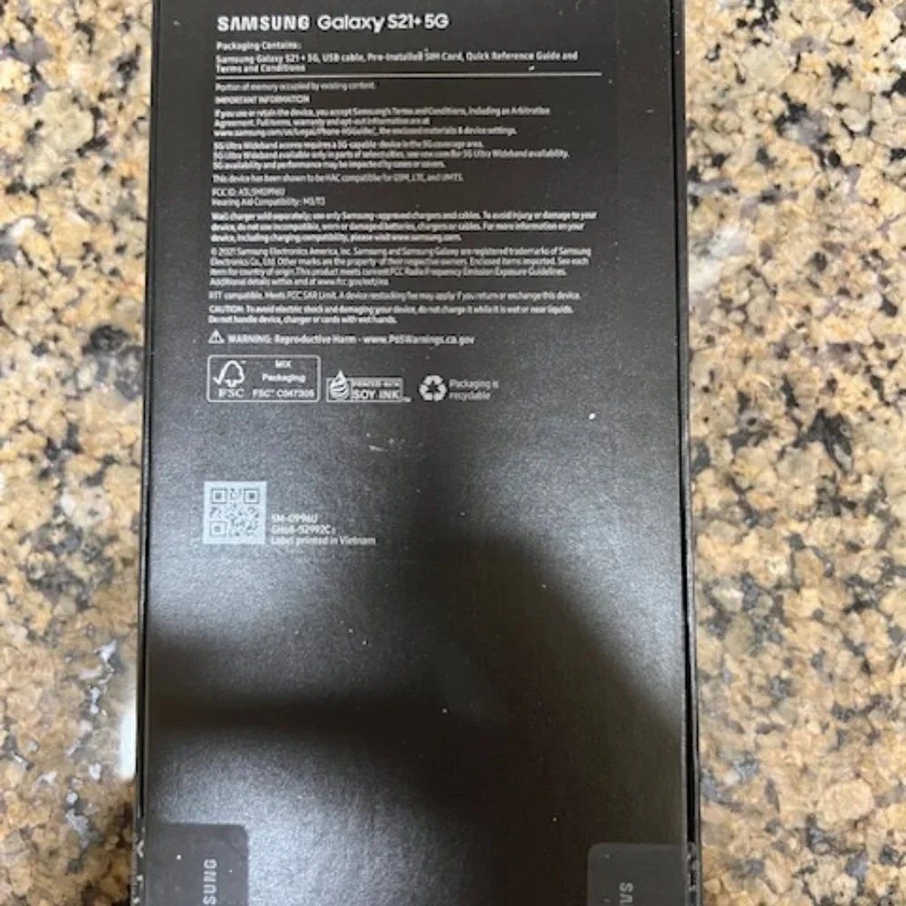Samsung 21+ 5G - Factory Sealed Brand New - Verizon